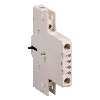 GV3A01 - Schneider Electric - TeSys GV - auxiliary contact - 1 NO + 1 NC advanced on opening