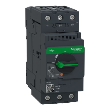 GV3P32 - Schneider Electric - Motor circuit breaker,TeSys Deca frame 3,3P,23-32A,thermal magnetic,EverLink terminals