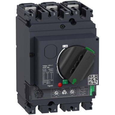 GV5P150F - Schneider Electric - TeSys GV - motor circuit breaker - 70 to 150A - 36kA - 3P - thermal-magnetic