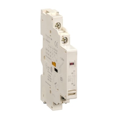 GVAD1010 - Schneider Electric - TeSys Deca - auxiliary contact - 1 NO + 1 NO (fault)