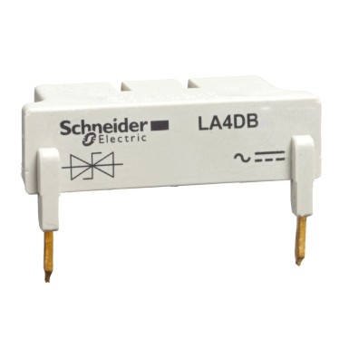 LA4DC3U - Schneider Electric - interference suppression module - diodes - 24..250 V DC