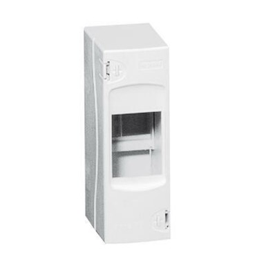 001302 - Legrand - Terminal shield box - 2 modules - white RAL 9010 - Ref: 001302