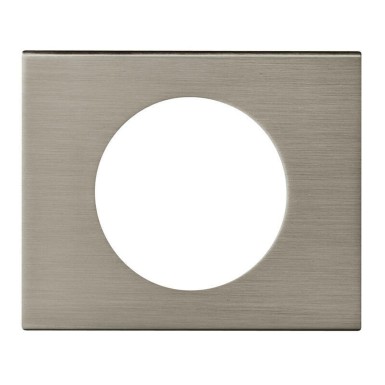 069101 - Legrand - PLATE 1 GANG BRUSHED STAINLESS STEEL