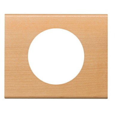 069211 - Legrand - PLATE 1 GANG MAPLE