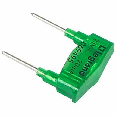 069495 - Legrand - Prog Plexo spare bulb - 24 V - 20 mA green - Ref. 069495