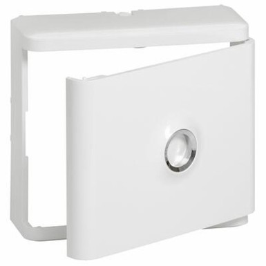 401185 - Legrand - Casing + white door for DRIVIA connection plates - White RAL 9003 - Ref: 401185