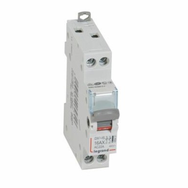 406431 - Legrand - DXі-IS switch-disconnector - 2P 400 V~ - 16 A - 1 module - Ref: 406431