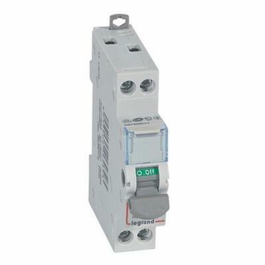 406432 - Legrand - DXі-IS switch-disconnector - 2P 400 V~ - 20 A - 1 module - Ref: 406432