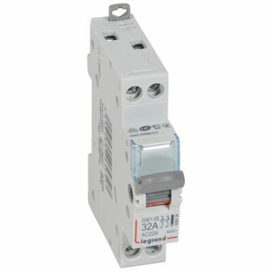 406434 - Legrand - DXі-IS switch-disconnector - 2P 400 V~ - 32 A - 1 module - Ref: 406434