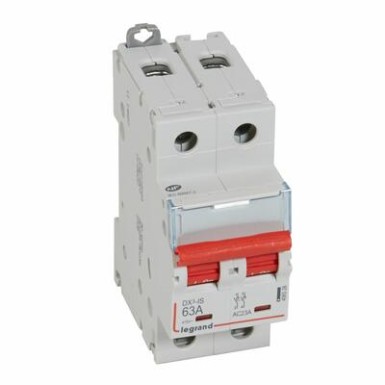 406528 - Legrand - DXі-IS tripping switch-disconnector - 2P 400 V~ - 63 A - 2 modules - Ref: 406528
