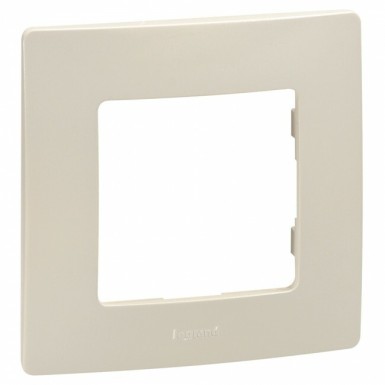 665011 - Legrand - 1 GANG PLATE IVORY