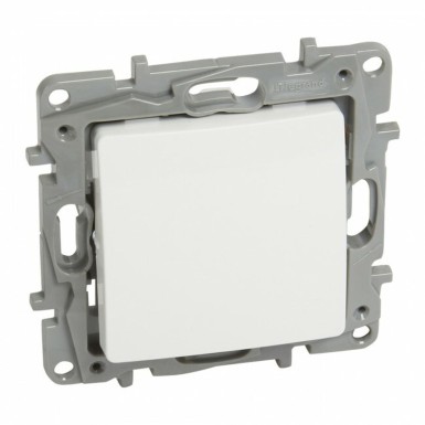 764507 - Legrand - PUSH-BUTTON 6A NO NC WHITE