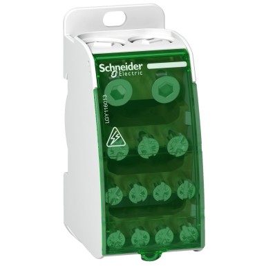 LGY116013 - Schneider Electric - Linergy DS - Single-pole stepped distributor - 160A - 13 holes