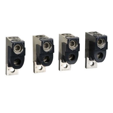 LV429219 - Schneider Electric - Aluminium bare cable connectors, ComPacT NSX, for 2 cables 50mmІ to 120mmІ, 250A, set of 4 parts