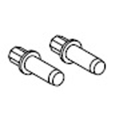 LV429268 - Schneider Electric - ComPacT NSX - pin for drawout base - 2/3/4P - set of 2 - for NSX100-250