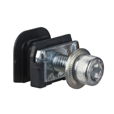 LV430554 - Schneider Electric - ComPacT NSX - 12 clip-on M8 nuts - FPAV - screws and washers included for NSX250