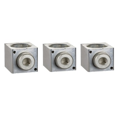LV432479 - Schneider Electric - Aluminium bare cable connectors, ComPacT NSX, for 1 cable 35mmІ to 300mmІ, 630A, set of 3 parts