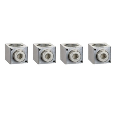 LV432480 - Schneider Electric - Aluminium bare cable connectors, ComPacT NSX, for 1 cable 35mmІ to 300mmІ, 630A, set of 4 parts