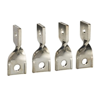 LV432487 - Schneider Electric - ComPacT NSX - edge connection pads - set of 4 for NSX400-630