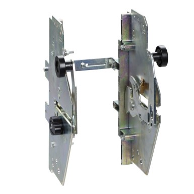 LV432532 - Schneider Electric - ComPacT NSX - chassis flanges for base - 3/4P - for NSX400-630