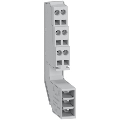 LV833099 - Schneider Electric - MasterPact MTZ1 - auxiliary connection terminal block - 6 wires - removable