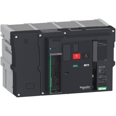 LV846195 - Schneider Electric - Circuit breaker frame, MasterPact MTZ2 25H2V, 2500A, 100kA/440VAC 50/60Hz (Icu,Icw), 4P, drawout, without control unit