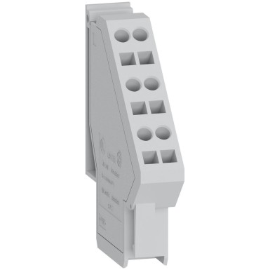 LV847074SP - Schneider Electric - MasterPact MTZ1/2/3 - 1 aux connection terminal block - 3 wires - fixed - spare part
