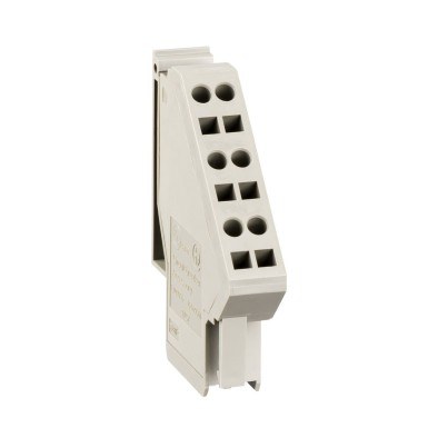 LV847075SP - Schneider Electric - MasterPact MTZ1/2/3 - 1 aux connection terminal block - 6 wires - fixed - spare part