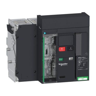 LV847227 - Schneider Electric - Circuit breaker frame, MasterPact MTZ1 10L1, 1000A, 150kA/440VAC 50/60Hz (Icu), 4P, drawout, without control unit