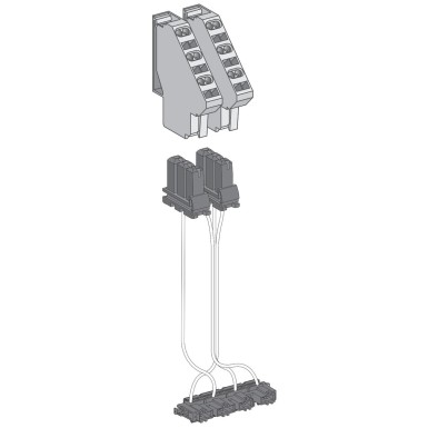 LV847506 - Schneider Electric - MasterPact MTZ1/2/3 - external voltage tap - power supply downstream of the pole - fixed