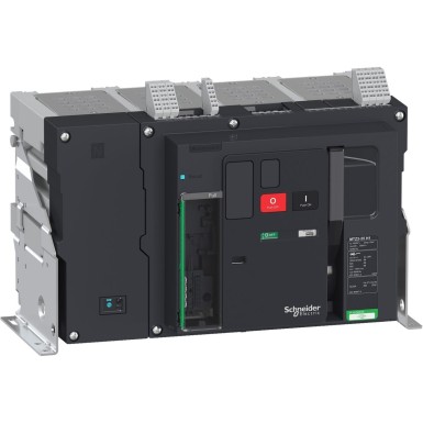 LV848076 - Schneider Electric - Circuit breaker frame, MasterPact MTZ2 25H1, 2500A, 66kA/440VAC 50/60Hz (Icu), 4P, fixed, without control unit