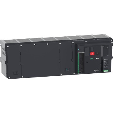 LV848335 - Schneider Electric - Circuit breaker frame, MasterPact MTZ3 63H1, 6300A, 100kA/440VAC (Icu), 4P, drawout right Neutral, without control unit
