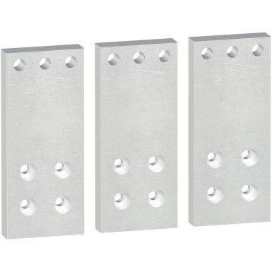 LV848419 - Schneider Electric - MasterPact MTZ2 - connection on chassis front terminals - downstream - 2500/3200A - 3P