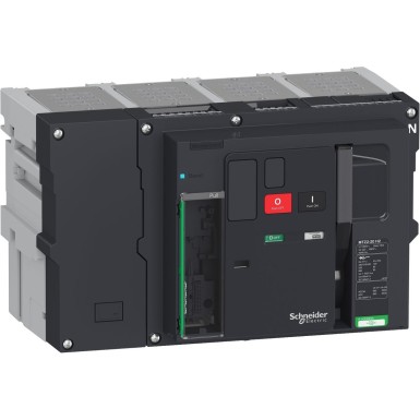 LV848437 - Schneider Electric - Circuit breaker frame, MasterPact MTZ2 32H1, 3200A, 66kA/440VAC (Icu), 4P, drawout, right Neutral, without control unit