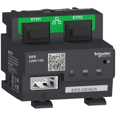 LV851100SP - Schneider Electric - Embedded Ethernet interface EIFE full kit, MasterPact MTZ1 drawout, spare part