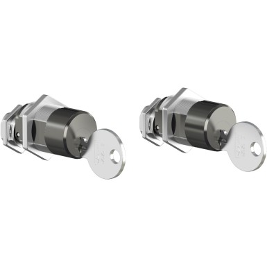 LV864913SP - Schneider Electric - MasterPact MTZ1 - racked pos chassis lock - 2 Ronis 1 key + kit - spare part