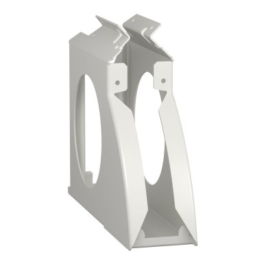 LVS01050 - Schneider Electric - Plinth spare part, PrismaSeT G, 2 drilled base brackets (left/right) with screws, for IP30 enclosure