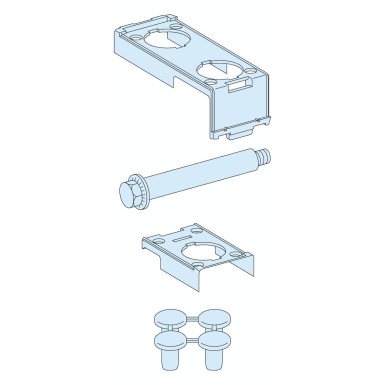 LVS01104 - Schneider Electric - PrismaSeT P Active - Framework accessories - screws + waterproofing