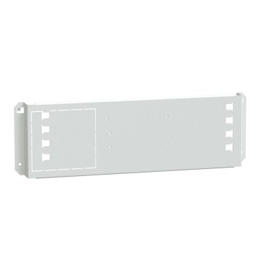LVS03021 - Schneider Electric - Mounting plate, PrismaSeT G, for NSXm/Vigi/SDx 160A, horizontal fixed, rotary handle, 3M, W600/W850mm