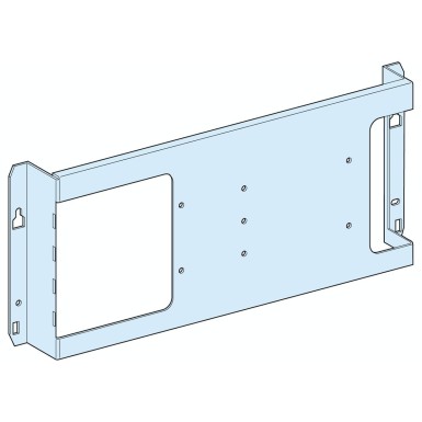 LVS03033 - Schneider Electric - Mounting plate, PrismaSeT G, for NSX Vigi/CVS 250A, horizontal fixed, toggle, 4M, W600+300/W850mm
