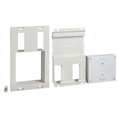 LVS03141 - Schneider Electric - PrismaSeT G Active - branch plate. power limited-Kit control unit 1P/3P-RAL9003