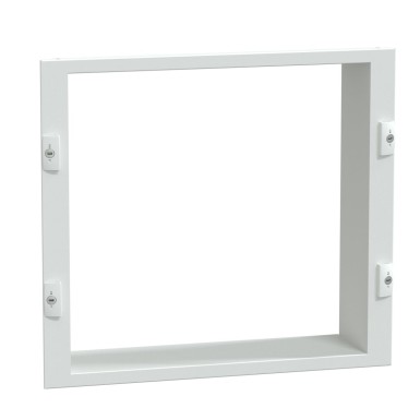 LVS03158 - Schneider Electric - PrismaSeT G Active - Faceplate for 2 three-phase meters-RAL9003