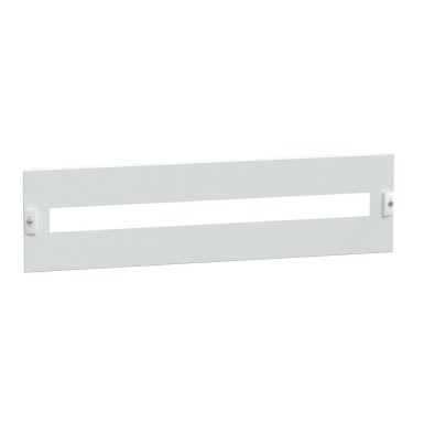 LVS03217 - Schneider Electric - PrismaSeT G Active - Cut-out modular faceplate - 4M - L850-RAL9003