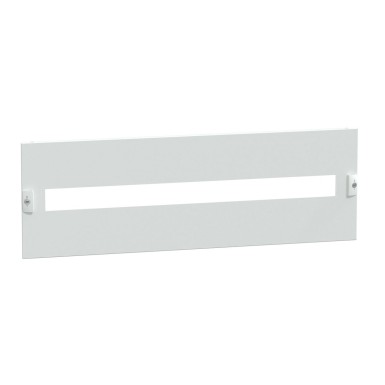LVS03218 - Schneider Electric - PrismaSeT G Active - Cut-out modular faceplate - 5M - L850-RAL9003