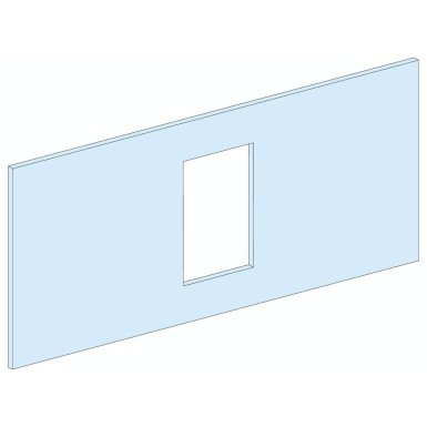LVS03231 - Schneider Electric - Front plate, PrismaSeT G, for INS-INV100/160/250, horizontal fixed, front handle, 4M, W600/ W600+W300
