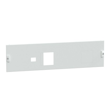 LVS03295 - Schneider Electric - Front plate, PrismaSeT G, for Vigi NSX100/250, horizontal fixed, toggle/rotary handle, 4M, W850
