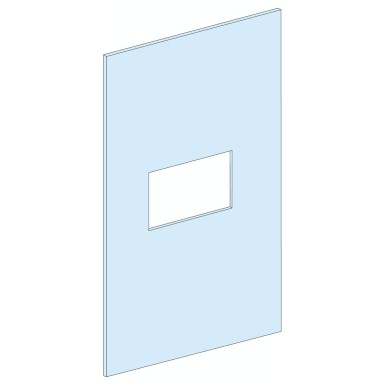 LVS03299 - Schneider Electric - Front plate, PrismaSeT P and G, for Vigi NSX400/630, vertical fixed, toggle, cut-out, 10M, W300