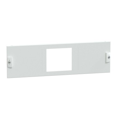 LVS03326 - Schneider Electric - Front plate, PrismaSeT G, for FupacT ISFT 160, horizontal fixed, with cut-out, 3M, W600