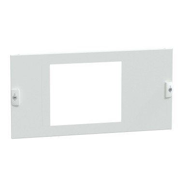 LVS03328 - Schneider Electric - Front plate, PrismaSeT G, for FupacT ISFT 250, horizontal fixed, with cut-out, 5M, W600