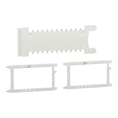 LVS03421 - Schneider Electric - PrismaSeT P Active - NSX250-3P4P plate-vertical-base-Cde rot. & tele.-L650